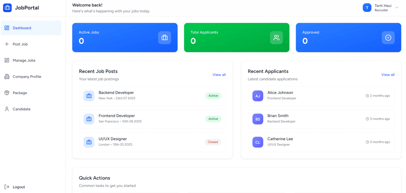 Backend Job Portal